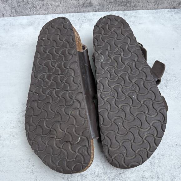 Birkenstock Milano Slingback Sandals Brown Leather Slip On EU 42 US 11 Betula - Picture 9 of 10
